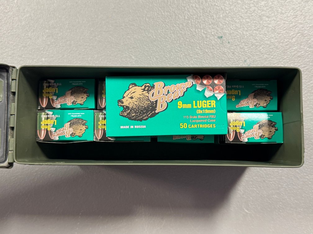 [2228]  Ammo Lot: 9mm Luger