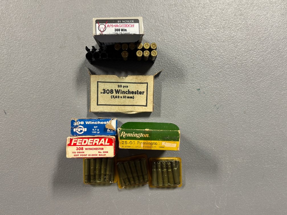 [2306]  Ammo Lot: Mixed Rifle