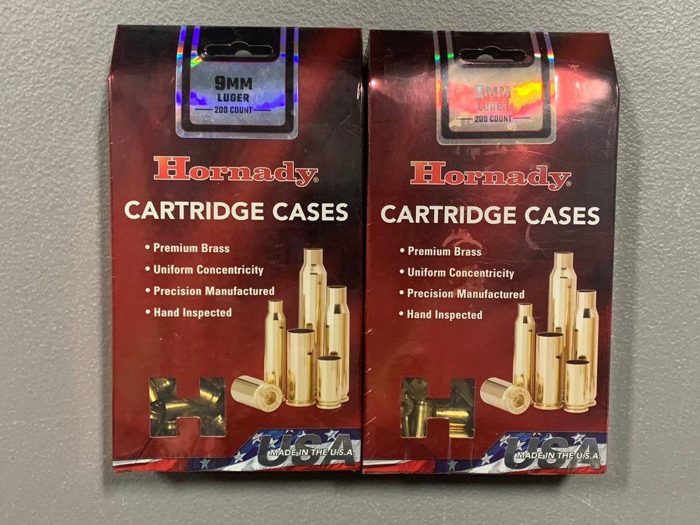 [2313]  Brass Lot: 9mm Luger
