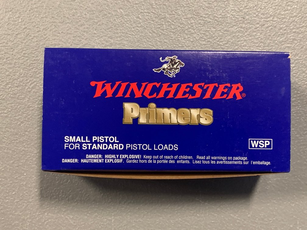 [2355]  Winchester Small Pistol Primers - 1000 pcs