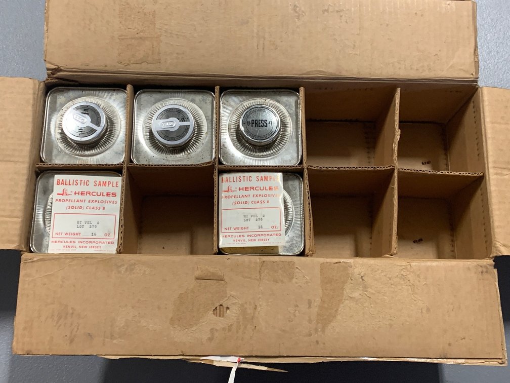 [2359]  Five Pounds of Hi-Vel Smokeless Powder in Original Shipper