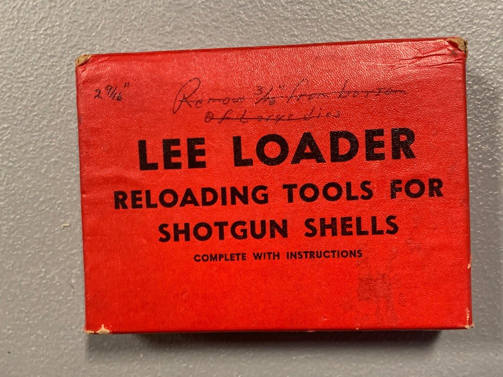 [2392]  Lee Loader for 16ga 2 9/16" shells