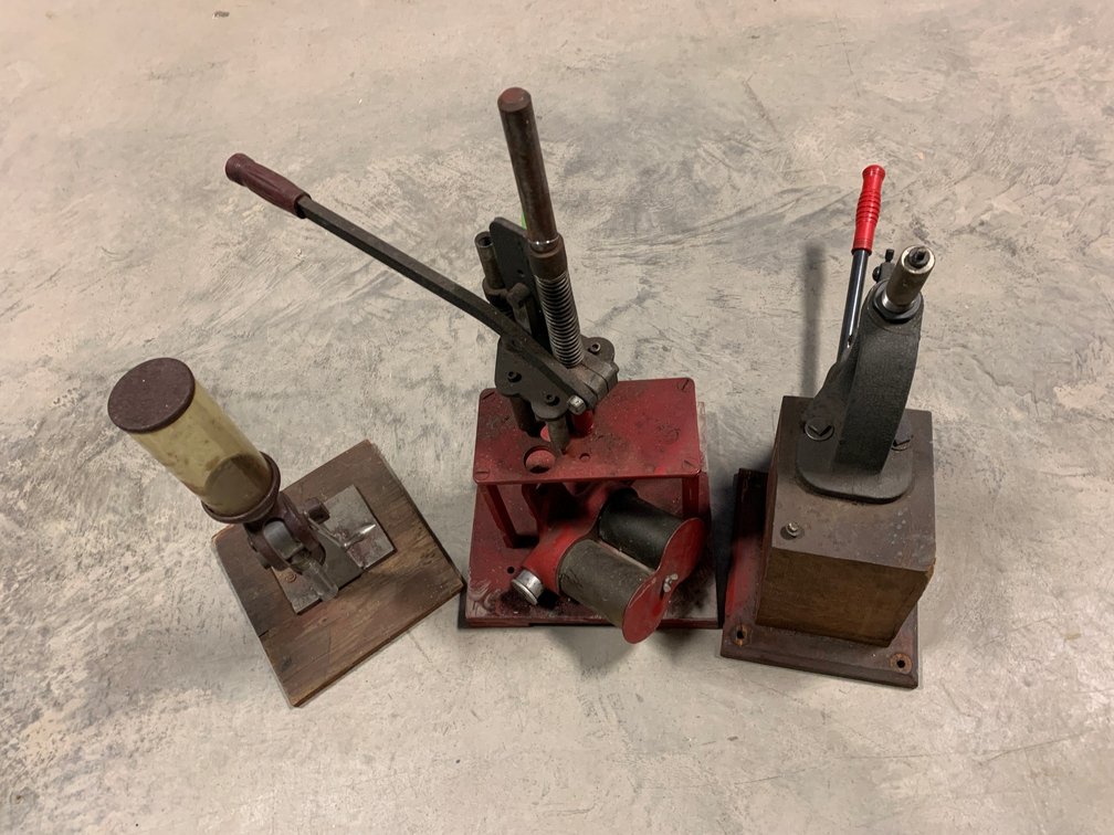 [2396]  Powder Measurer and Two Reloading Presses