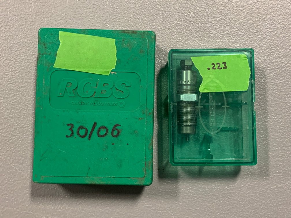 [2401]  RCBS Die Sets: .223 and .30-06