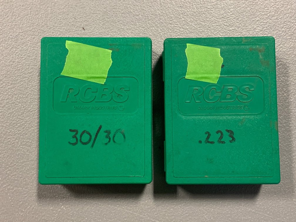 [2402]  Two RCBS Die Sets: .223 and .30-30