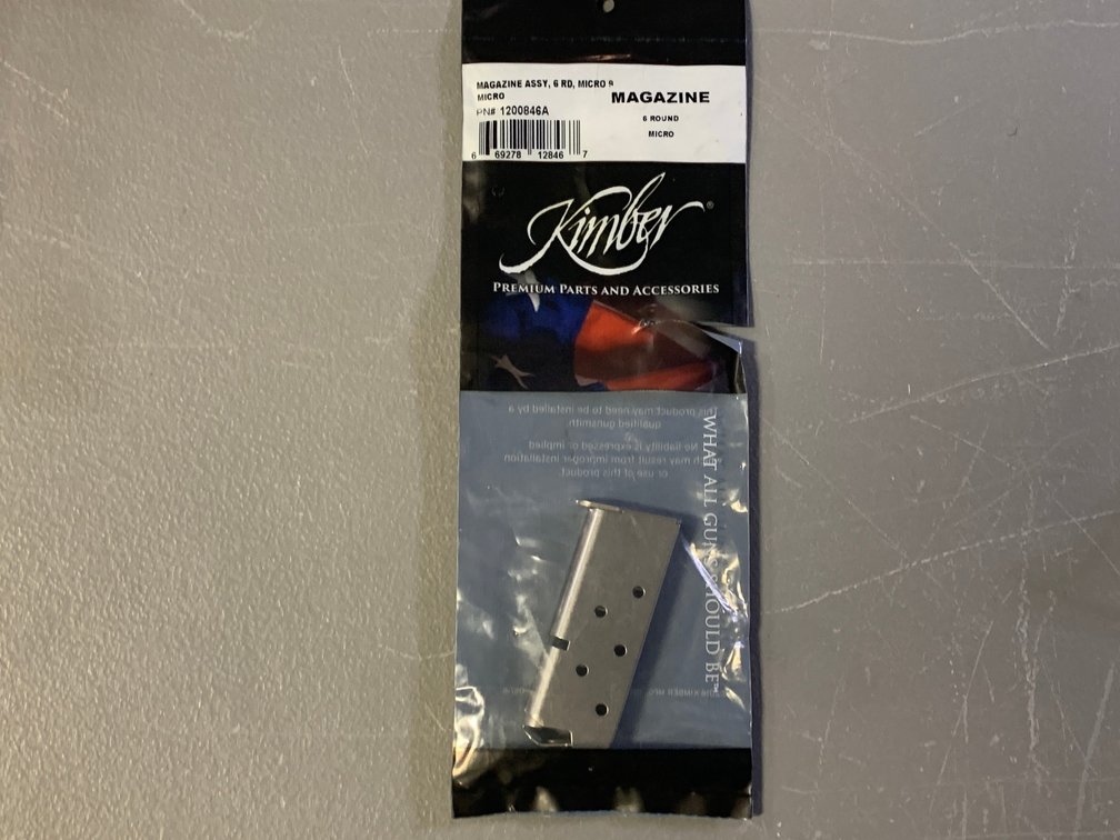 [3213]  Kimber Micro 9 Magazines