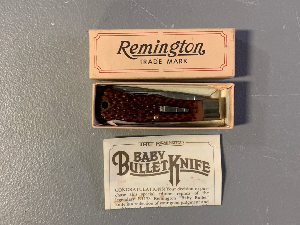 [3017]  Remington R1173 Baby Bullet Knife