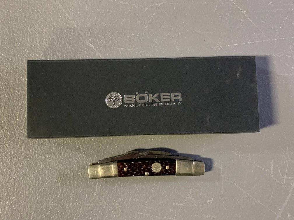 [3080]  Boker Folding Knife w/box