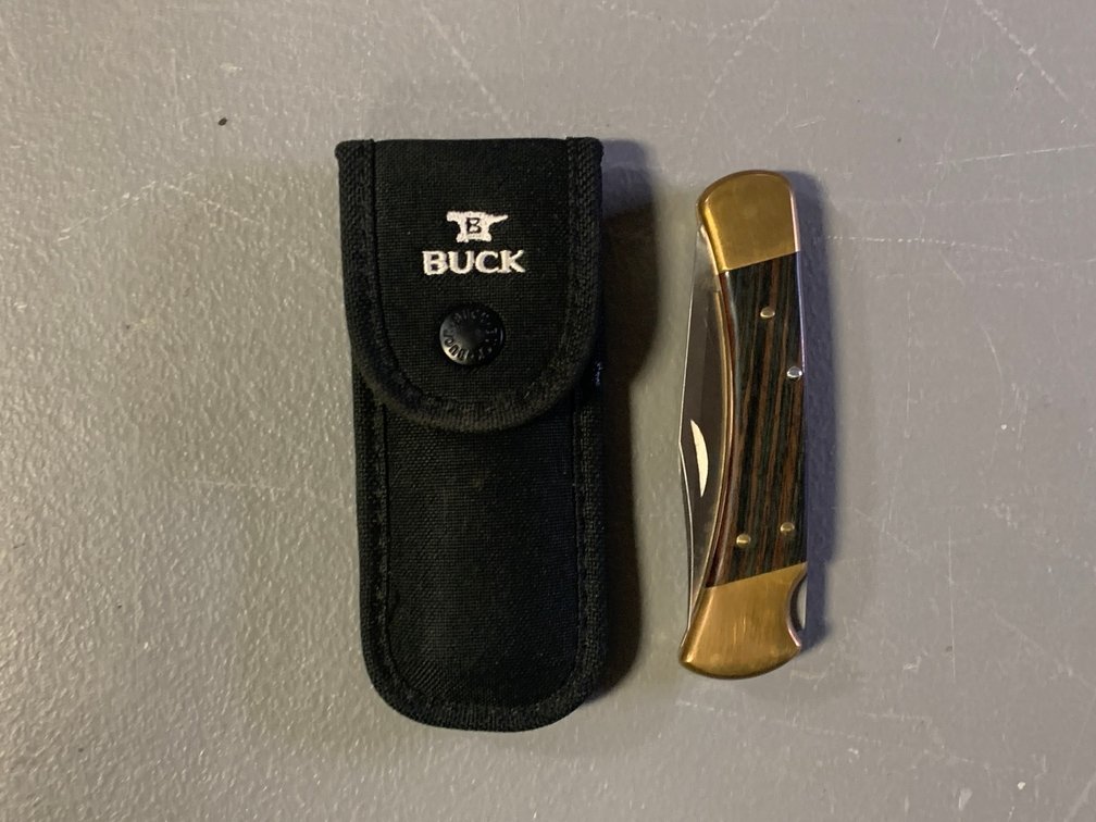 [3006]  Buck 110 Large Folding Hunter w/Sheath