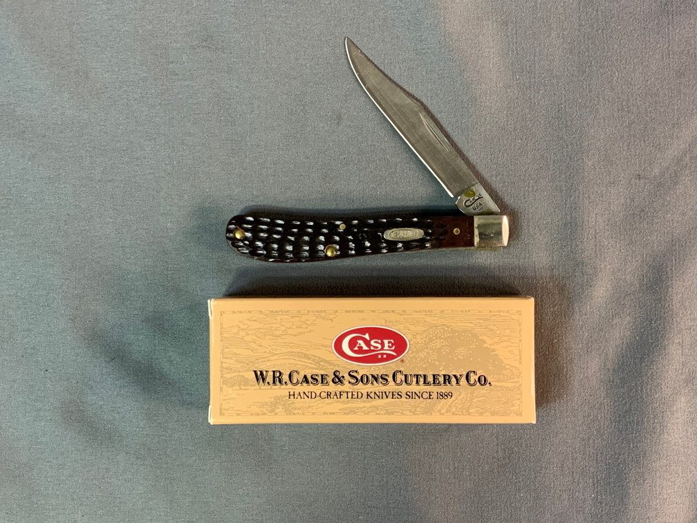 [3042]  Case 61048SSP 1-Blade Pocket Knife w/Box