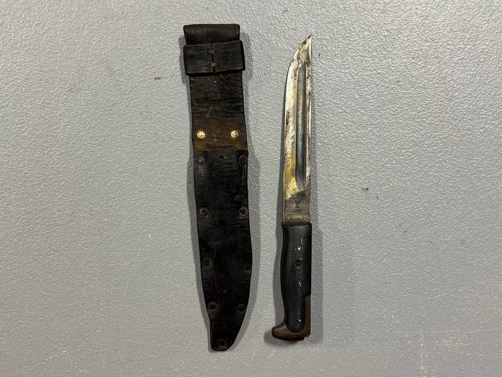[3145]  WWI U.S. Model 1917 Bolo Knife - Rock Island Arsenal 1918