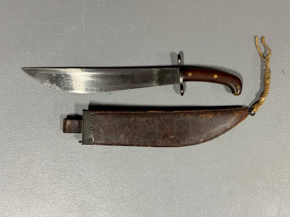 [3152]  U.S. Model 1912 Military Bolo Machete with Rock Island Arsenal Scabbard