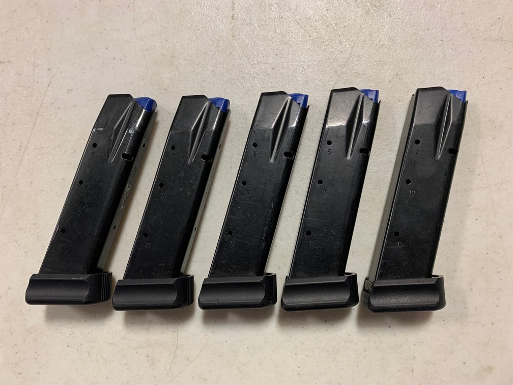 [3203]  Five CZ Handgun Magazines