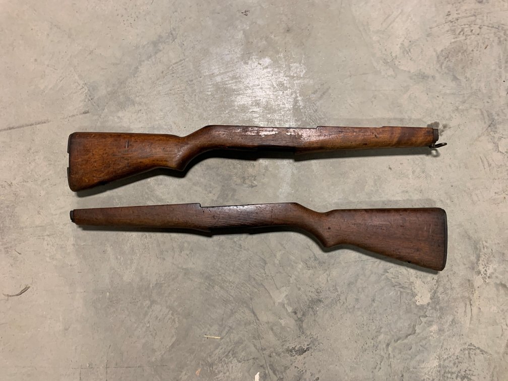 [3265]  Two Garand Stocks