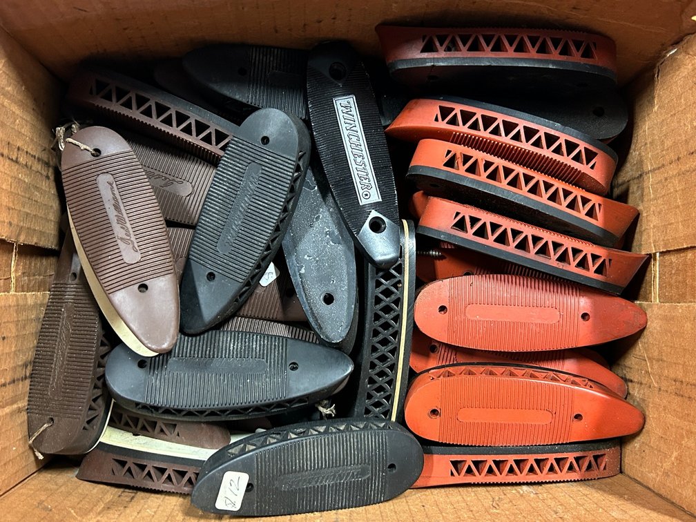 [3363]  Large Lot of Replacement Recoil Pads and Butts