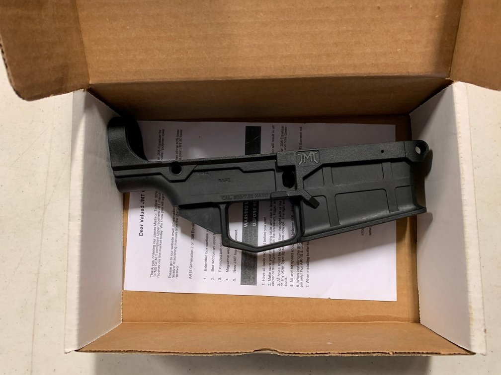 [3306]  AR 15 .308-cal 80% Lower