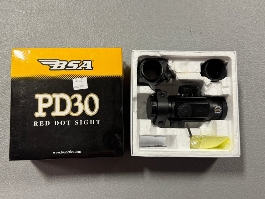 [3189]  BSA PD30 Red Dot Sight
