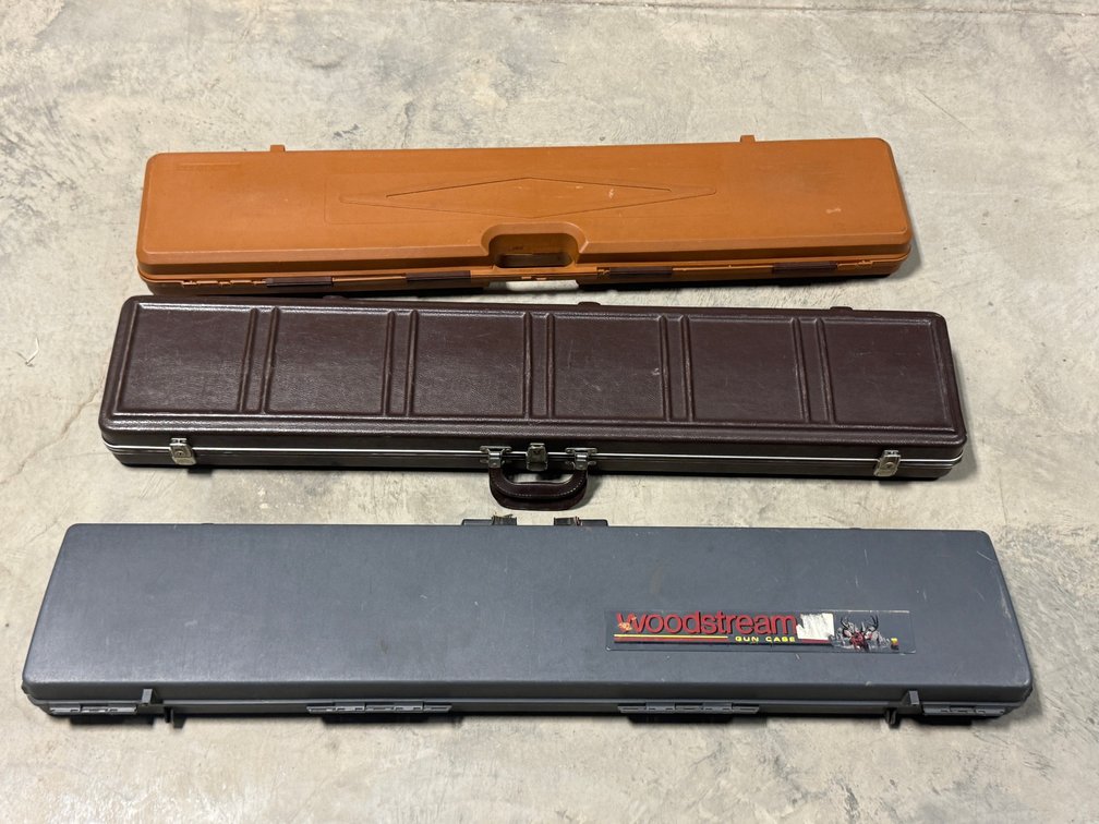 [3345]  Three Hard Side Long Gun Cases
