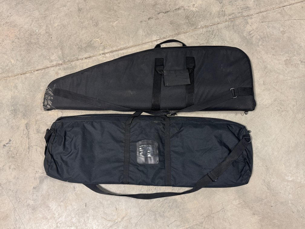 [3348]  Two AR-Style Rifle Cases