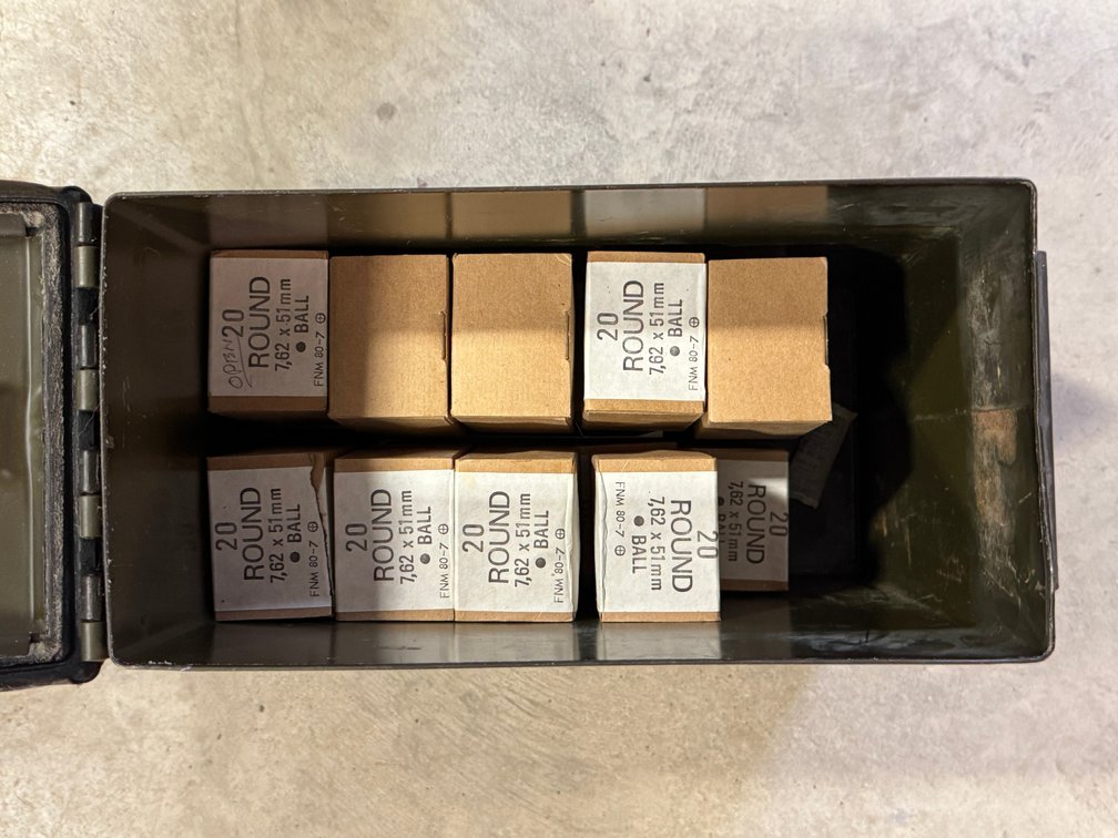 [2195]  Ammo Lot: 7.62mm NATO