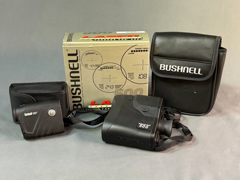[3171]  Bushnell Sport 850 Range Finder and Bushnell Yardage Pro 500 Range Finder