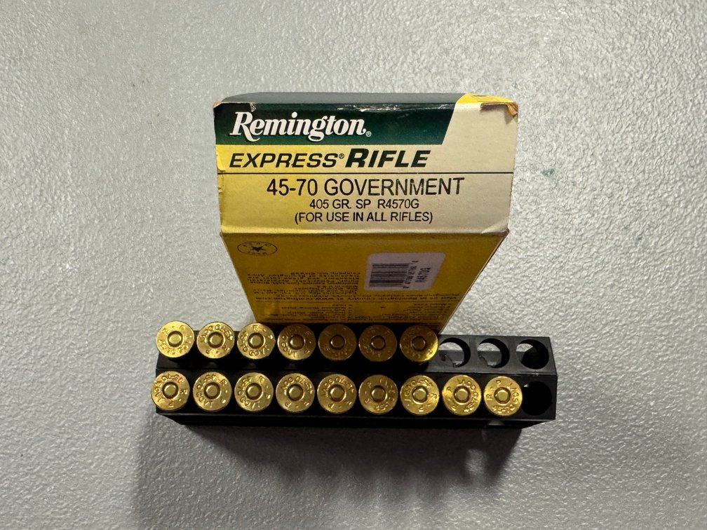 [2109]  Ammo Lot: .45-70 Got