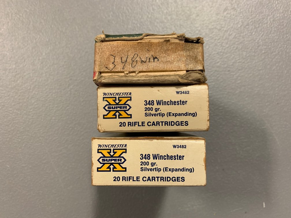 [2148]  Ammo Lot: .348 Winchester