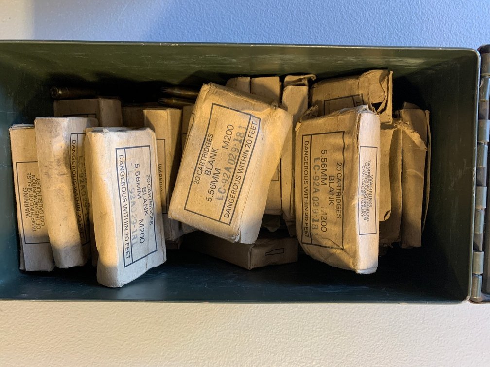 [2170]  Ammo Lot: 5.56mm Blank