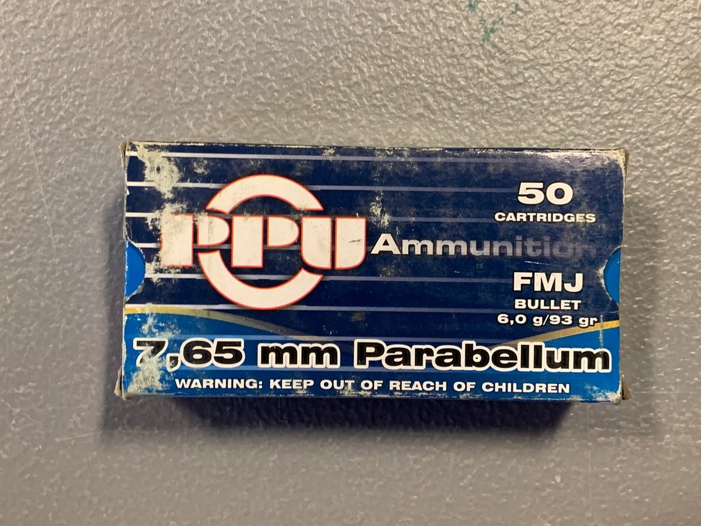 [2201]  Ammo Lot: 7,65mm Para