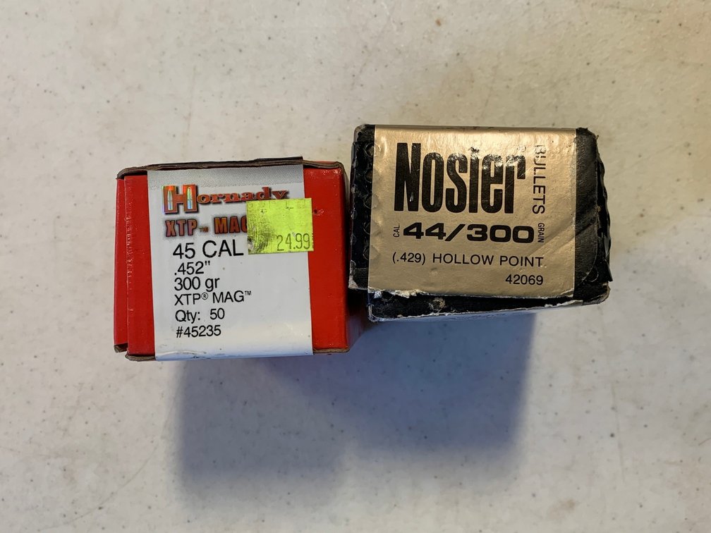 [2323]  Bullets: .45 and .45 cal