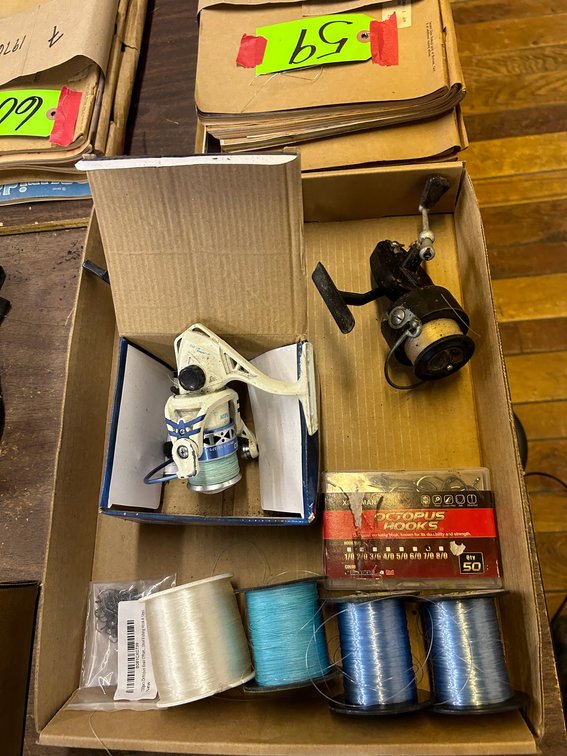 3-Fishing Reels, Fishing Line