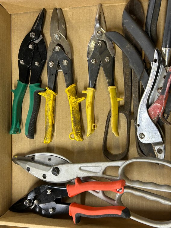 Sheet Metal Snips Left, Right