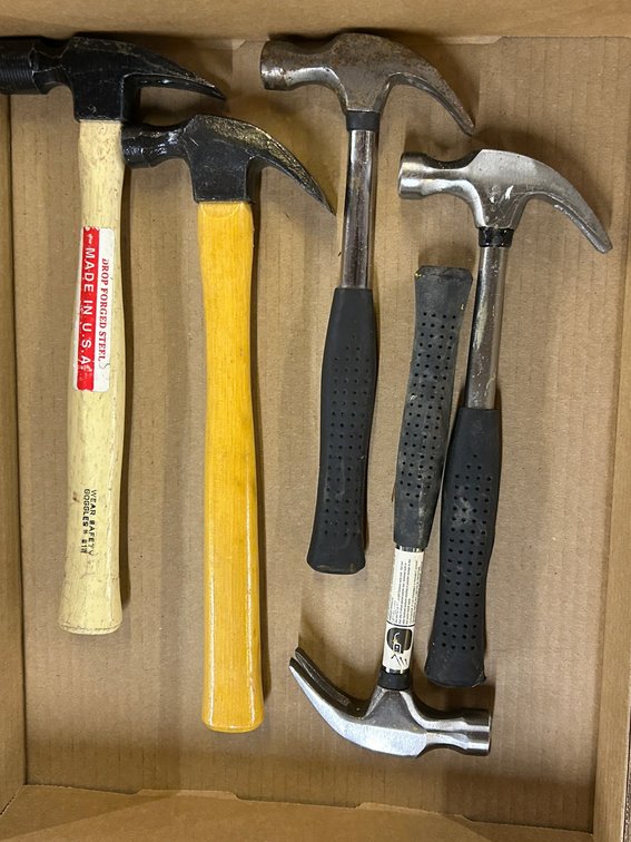 Miniature Claw Hammers
