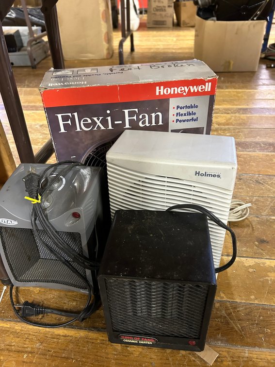 Ceramic Heaters, Fans