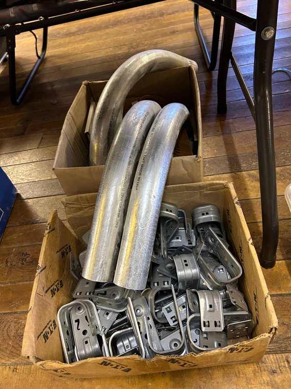 Clamps, Conduit, Other Electrical Items