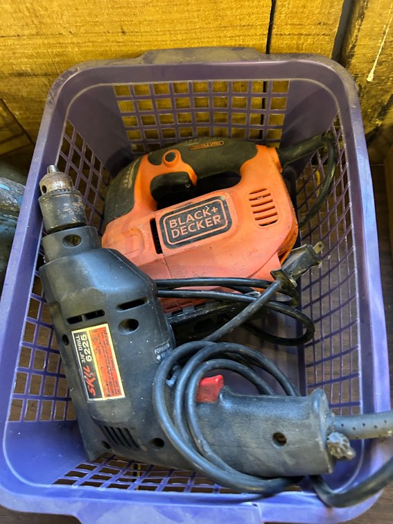 Stihl Drill, Black and Decker Saber Saw