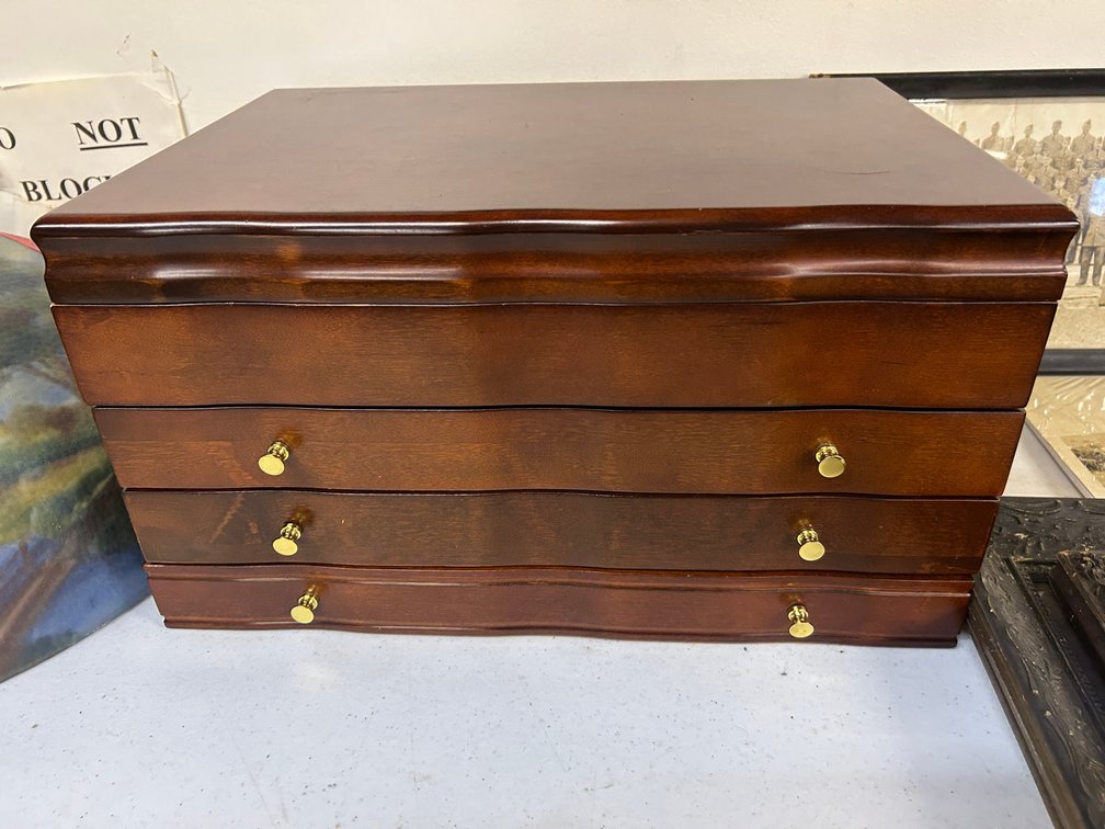 17x 9 3/4x 11.5 Jewelry Box