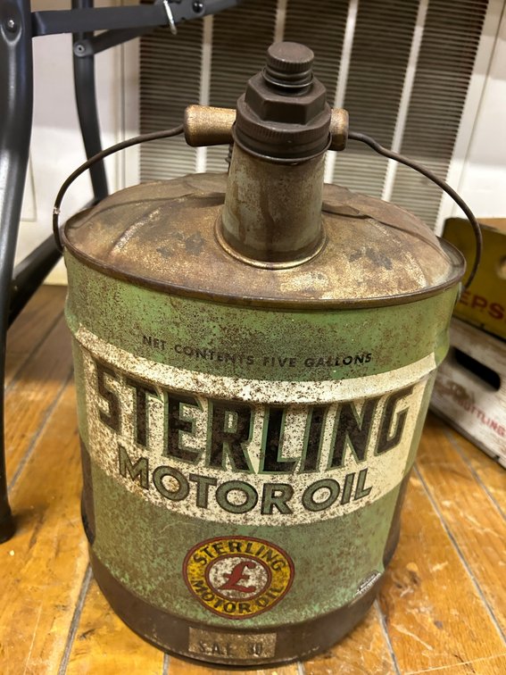 Sterling Motor Oil 5 Gallon Can