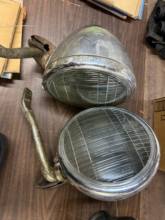 Vintage 1930's Automotive Spot Light