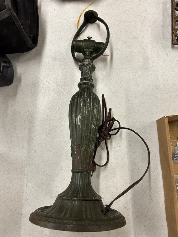 Vintage Metal Lamp Base