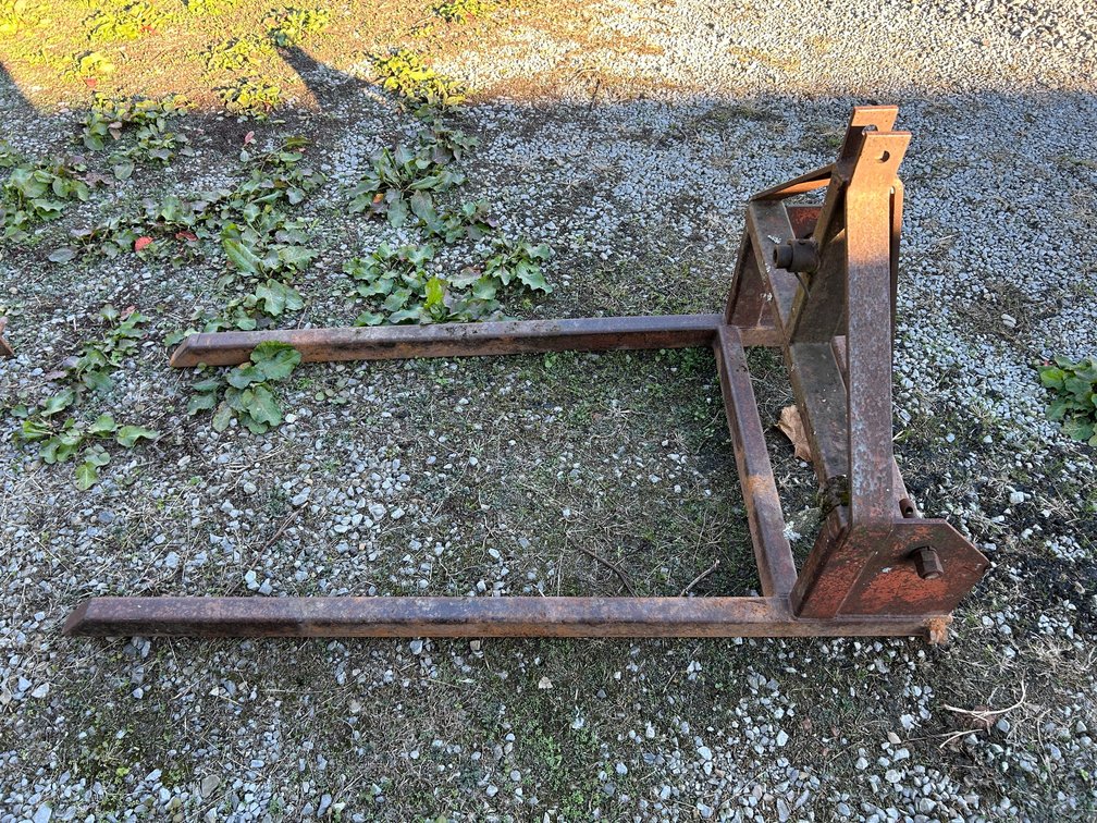 Heavy-Duty Forklift/Tractor Attachment Frame with Long Forks
