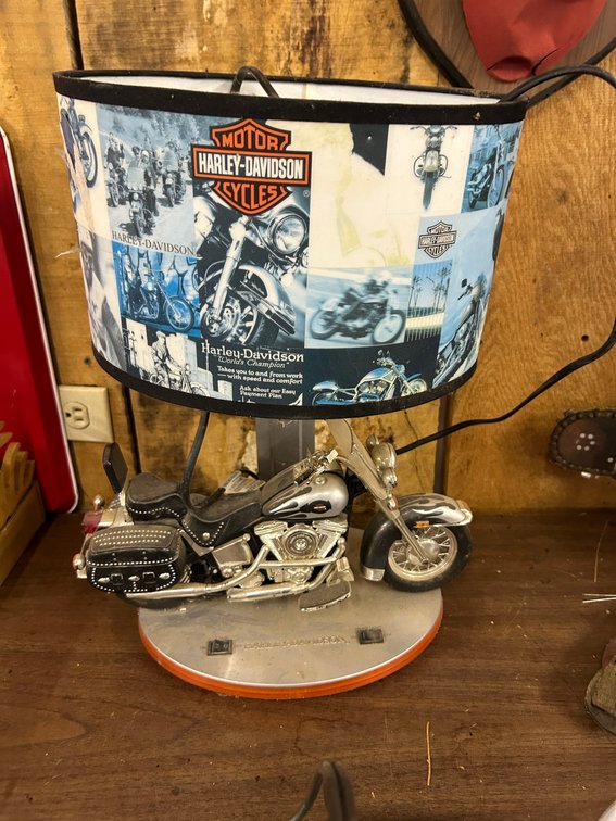 Harley Davidson Lamp