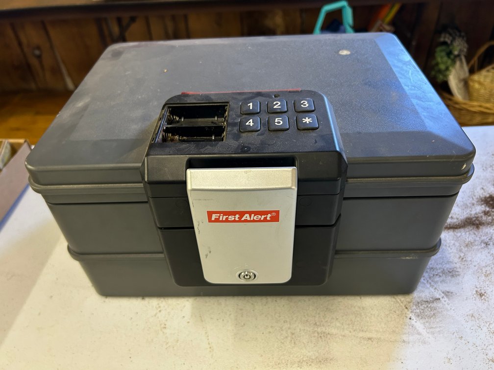 First Alert Locking Fire Safe
