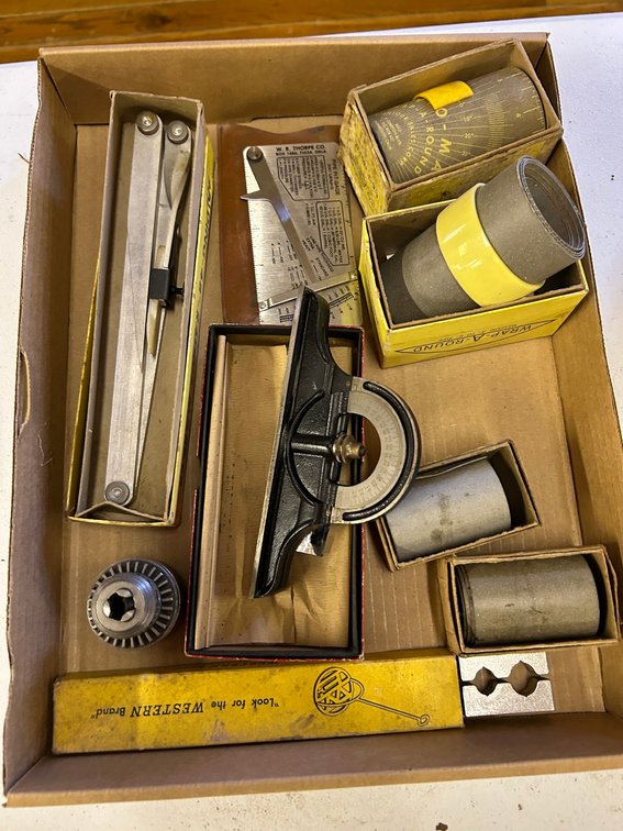 Measuring Devices, Wrap Around Pipe Gauges, Combination Square Protractor