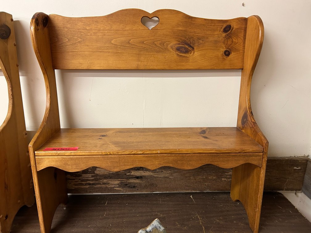 36x36x11 Wooden Bench