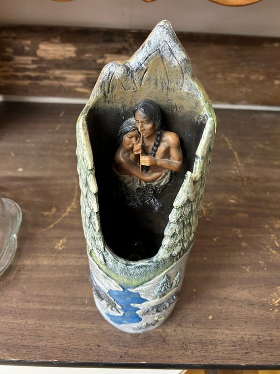 Native American Themed Lamp