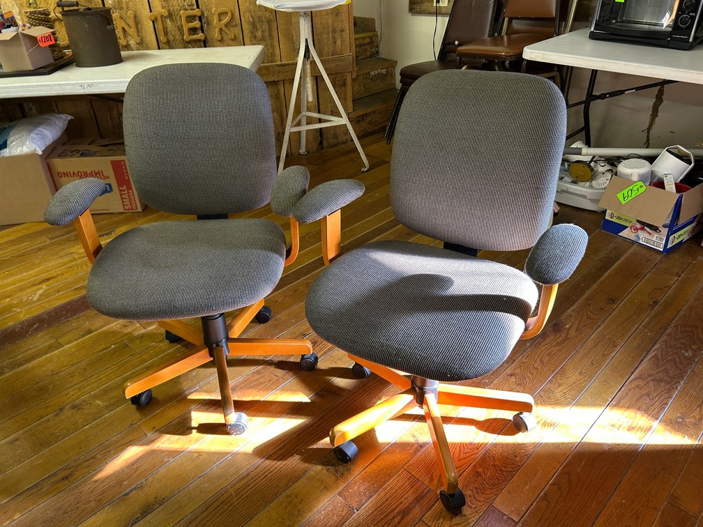 2-Matching Office Chairs