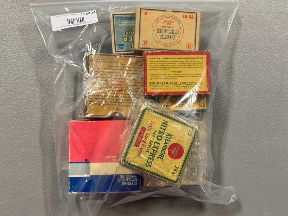 [2433]  Large Lot of Assorted Empty Ammo Boxes and Containers