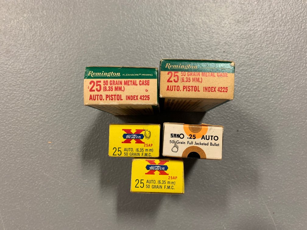 [2035]  Ammo Lot: .25 Auto