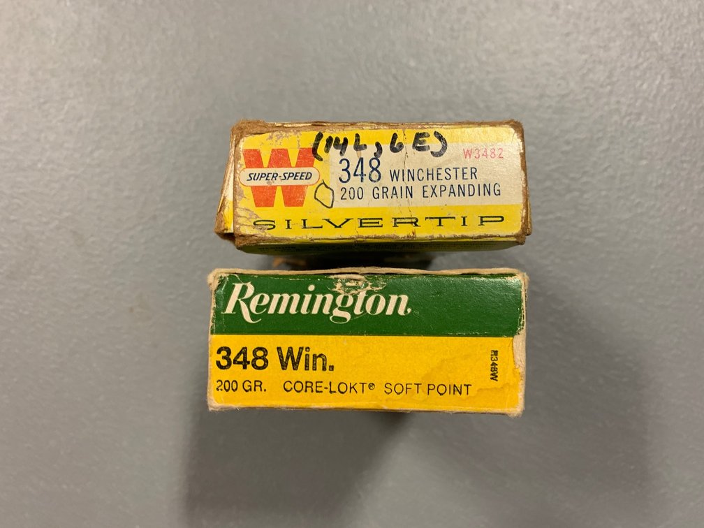 [2149]  Ammo Lot: .348 Winchester